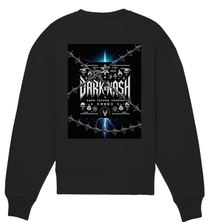 DARKXNASH  Stacheldraht (Backprint) - Organic Oversize Sweatshirt