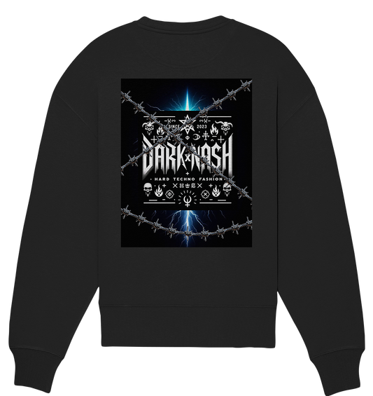 DARKXNASH  Stacheldraht (Backprint) - Organic Oversize Sweatshirt