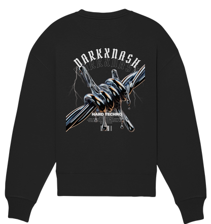 Dark Nexus (Backprint) - Organic Oversize Sweatshirt