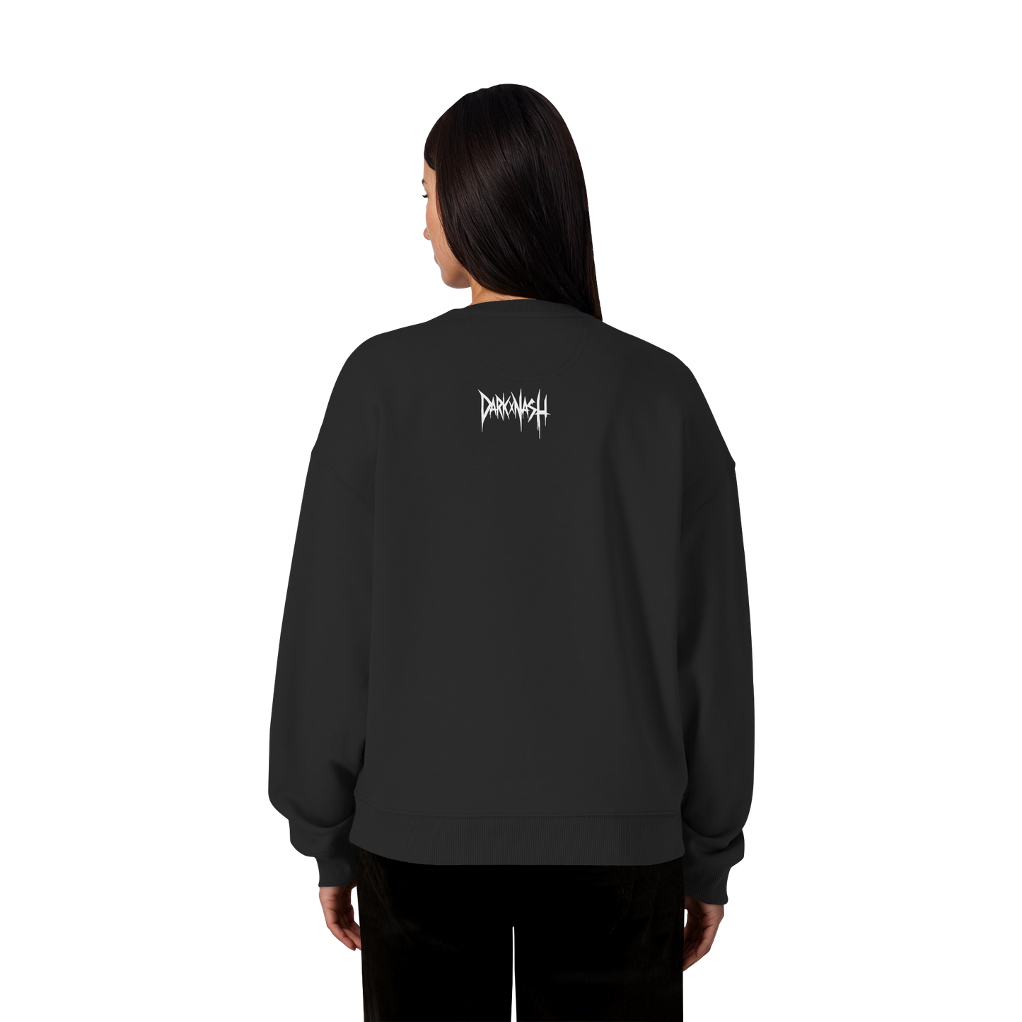 Shadowplay Rave : Entre ciel et abîme - Sweat-shirt ample biologique