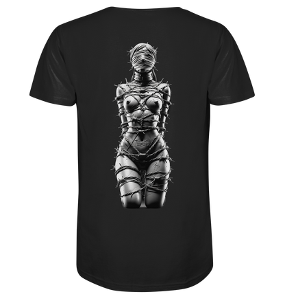 BDSM Techno Fusion – Stacheldraht Embrace - Organic Shirt