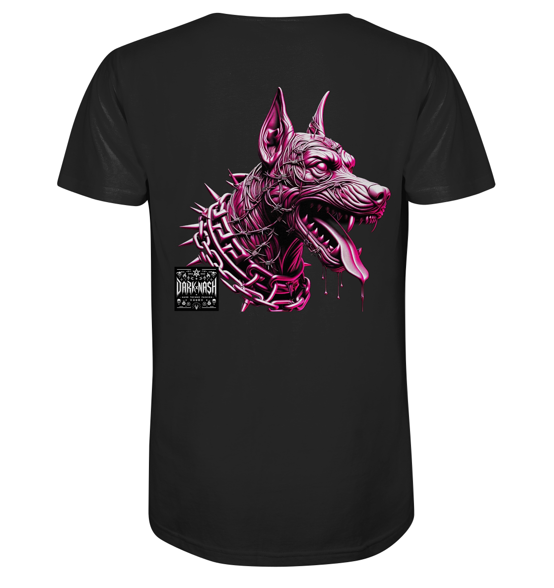 Cybernetic Canine (Backprint) - Organic Shirt