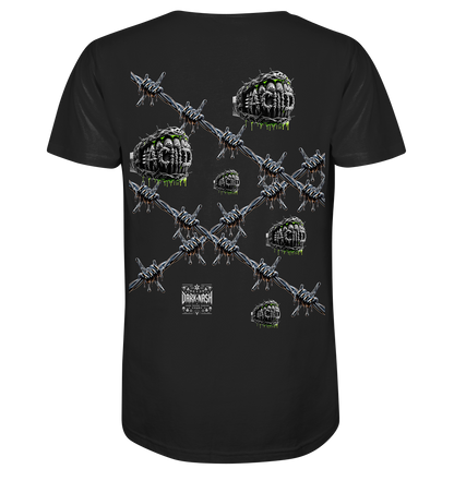 Stacheldraht Biss (Backprint) - Organic Shirt