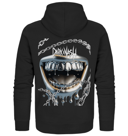 Metallic Rave Bite - Organic Zipper