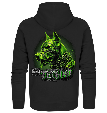 Cybernetic Canine Techno Version - Organic Zipper