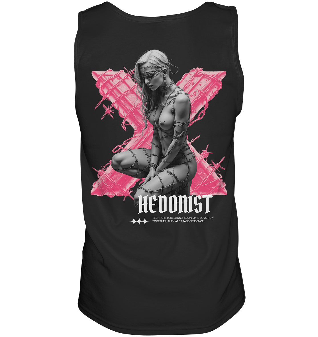 Pink Hedonist - Relaxed Tank Top