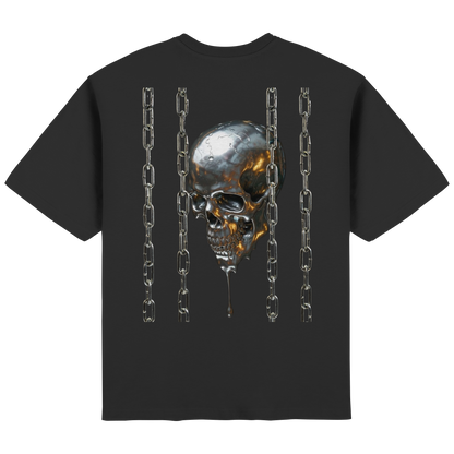 Melting Skull - Streetwear Oversized T-Shirt