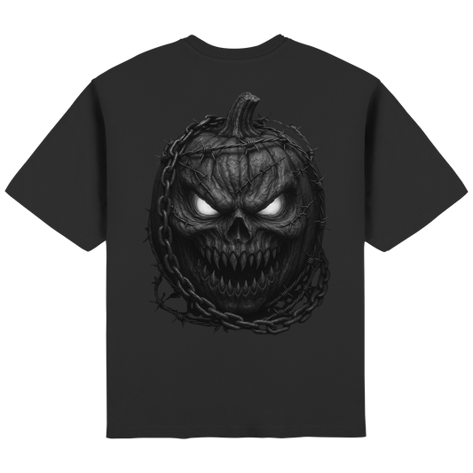 Horror Pumpkin - Streetwear Oversized T-Shirt