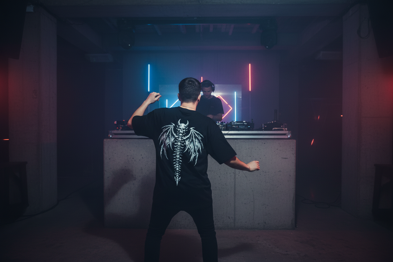 INSIDE THE DEVIL - Streetwear Oversized T-Shirt