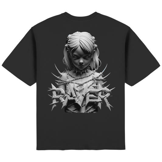 Befreite Resonanz (Backprint) - Streetwear Oversized T-Shirt