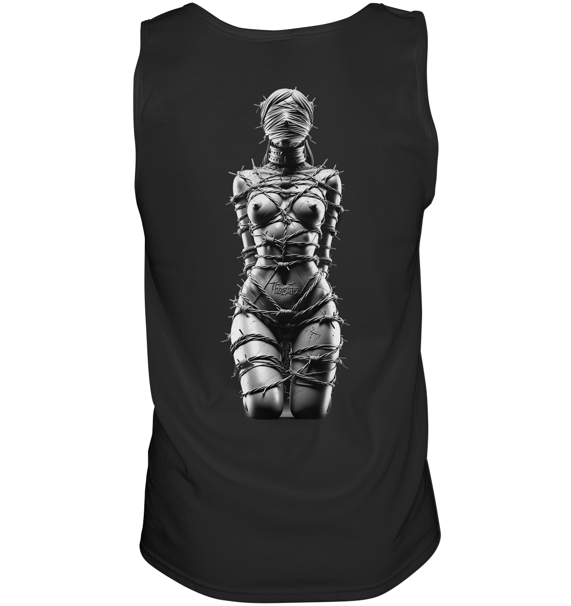 BDSM Techno Fusion – Barbed Wire Embrace - Tank-Top