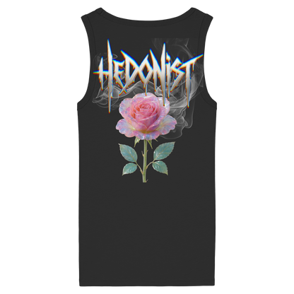 Hedonistic Rose - Womens Organic Fitted Tank Top