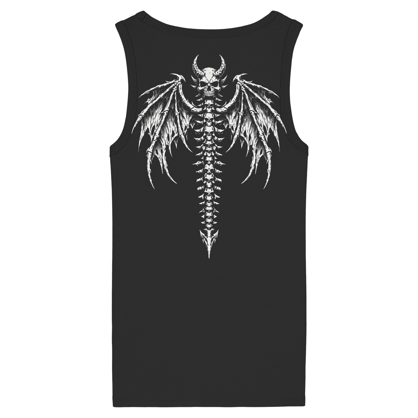 INSIDE THE DEVIL - Womens Organic Fitted Tank Top