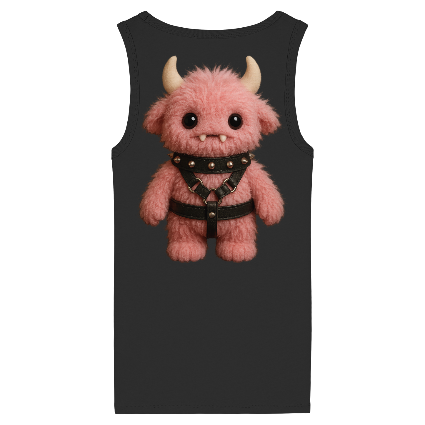 Cute Beast Mode - Womens Organic Fitted Tank Top