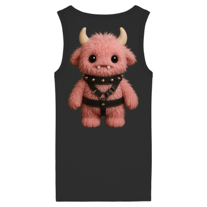 Cute Beast Mode - Womens Organic Fitted Tank Top