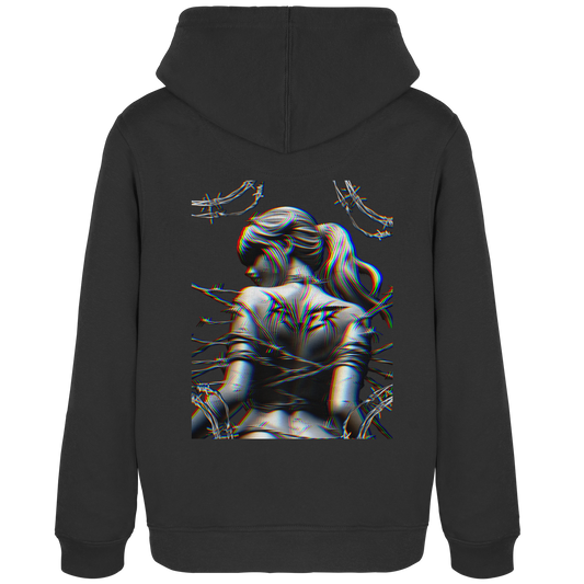 RAW Rebellion - Womens Organic Hoodie B&C