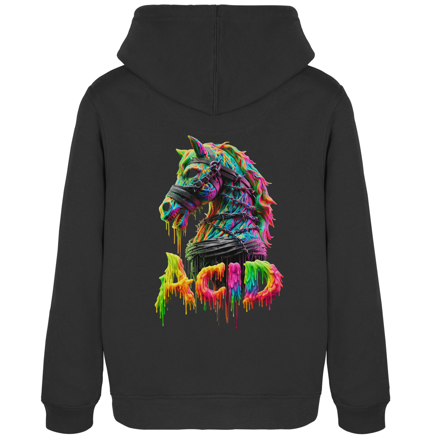 ACID HORSE - Dames Biologische Hoodie B&C