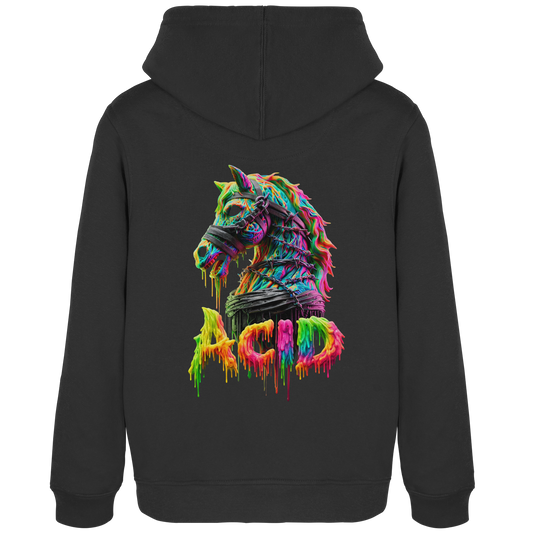 ACID HORSE - Dames Biologische Hoodie B&C