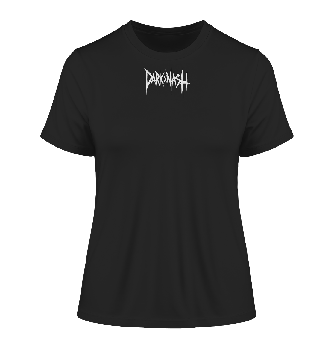 Dark Nexus (Backprint) - Fitted Ladies Organic Shirt