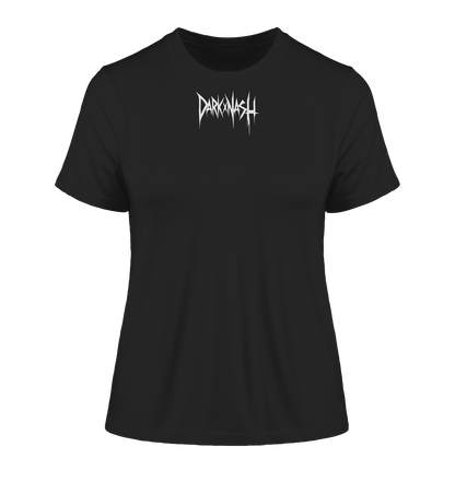 Dark Nexus (Backprint) - Fitted Ladies Organic Shirt