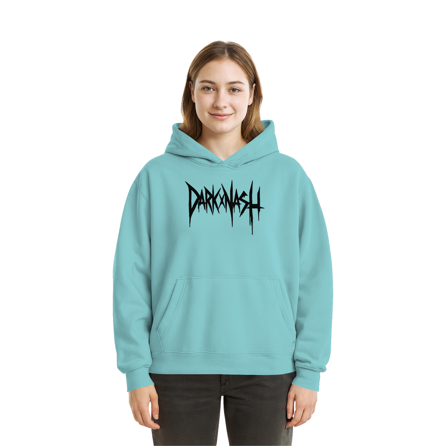 DARKXNASH - Fluffy Boxcut Hoodie