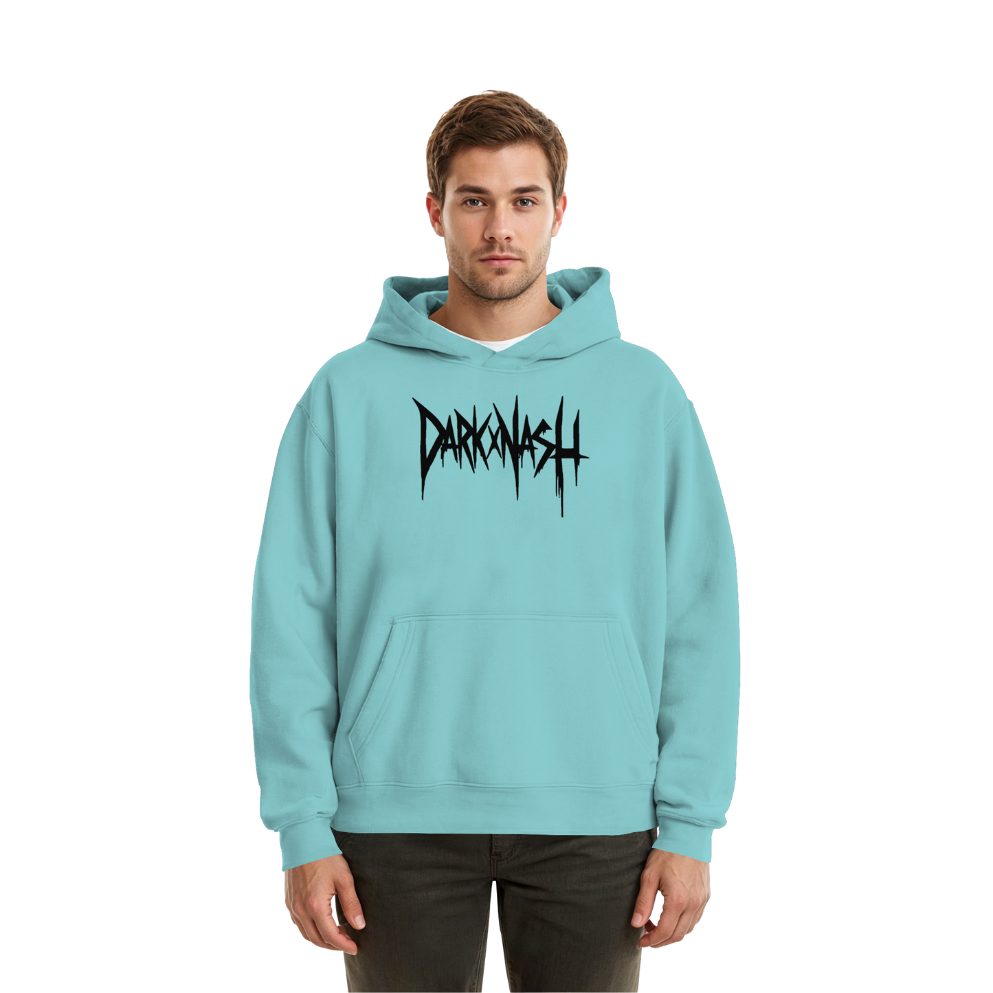 DARKXNASH - Fluffy Boxcut Hoodie