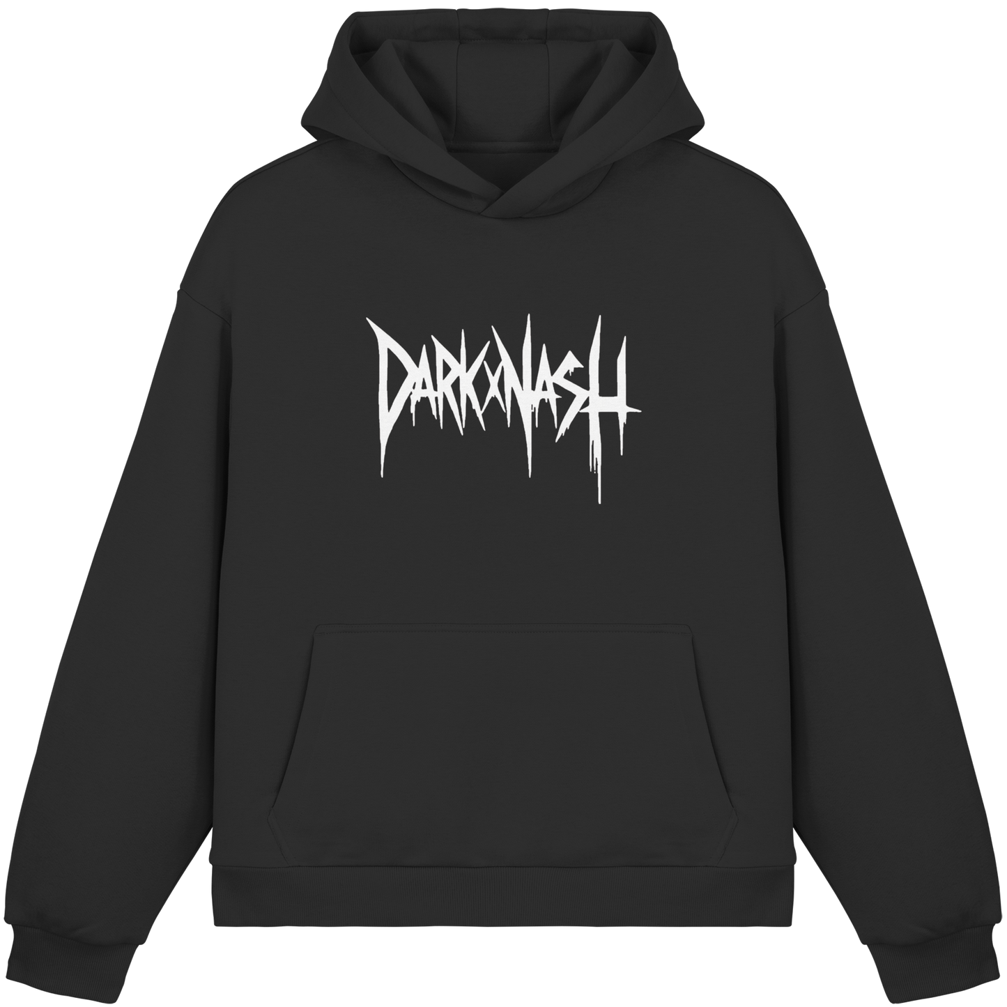 Techno Tribal Core - Fluffy Boxcut Hoodie