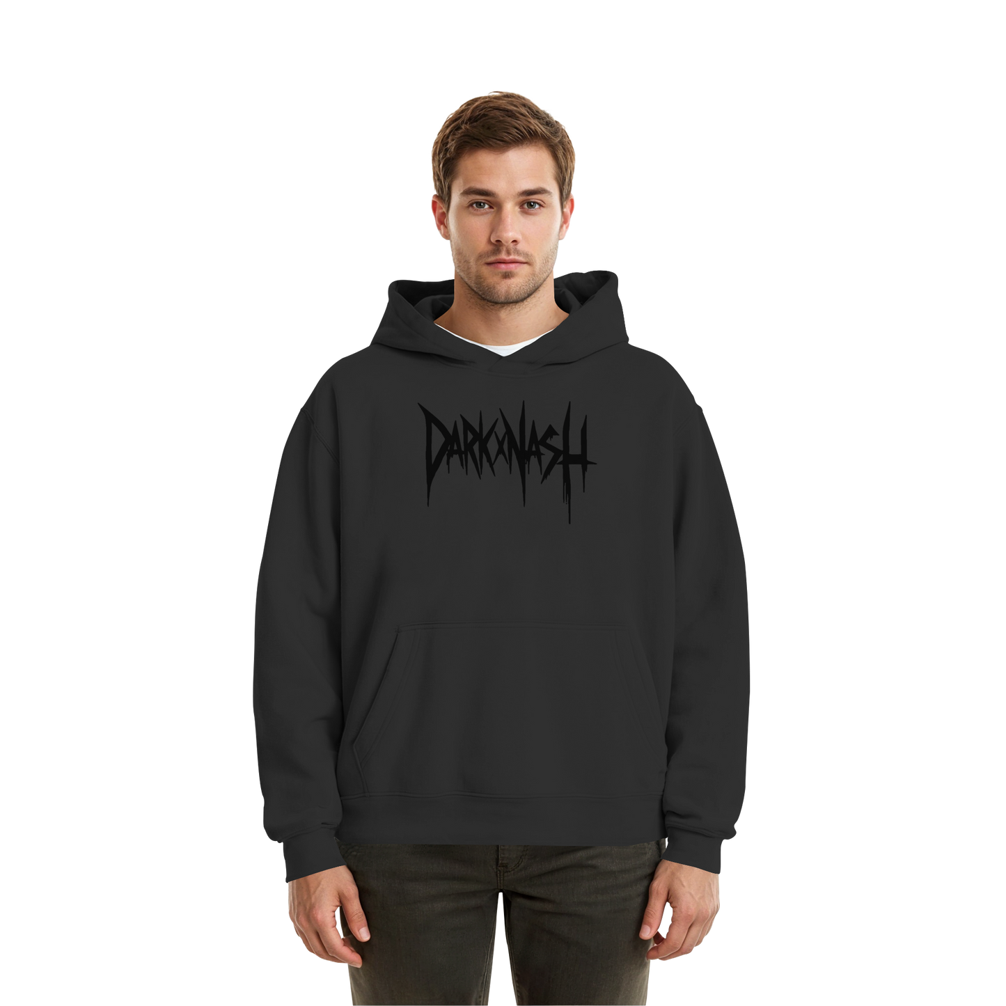 DARKXNASH - Fluffy Boxcut Hoodie