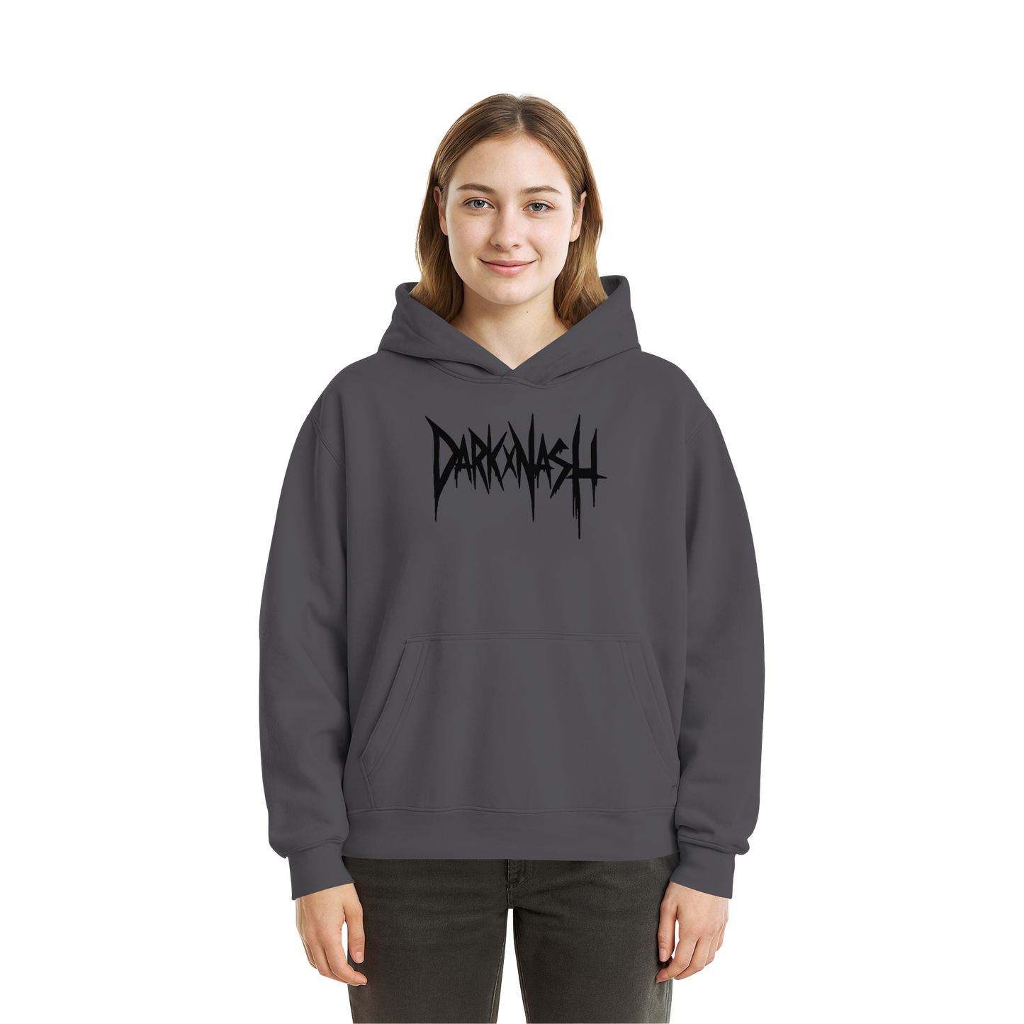 DARKXNASH - Fluffy Boxcut Hoodie
