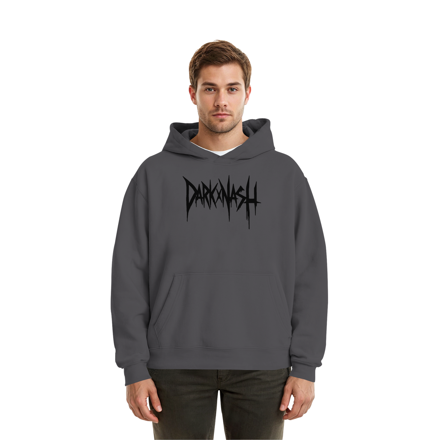 DARKXNASH - Fluffy Boxcut Hoodie
