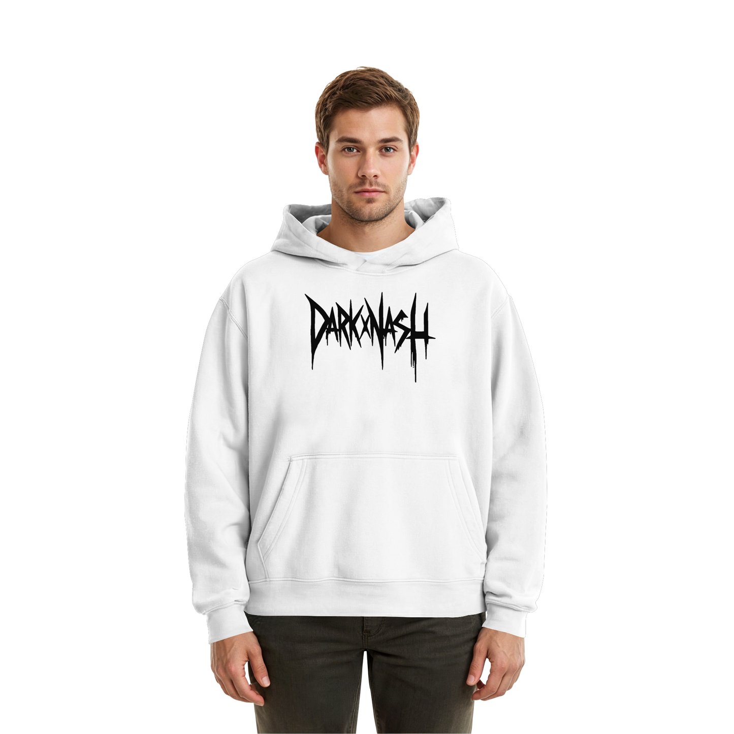 DARKXNASH - Fluffy Boxcut Hoodie