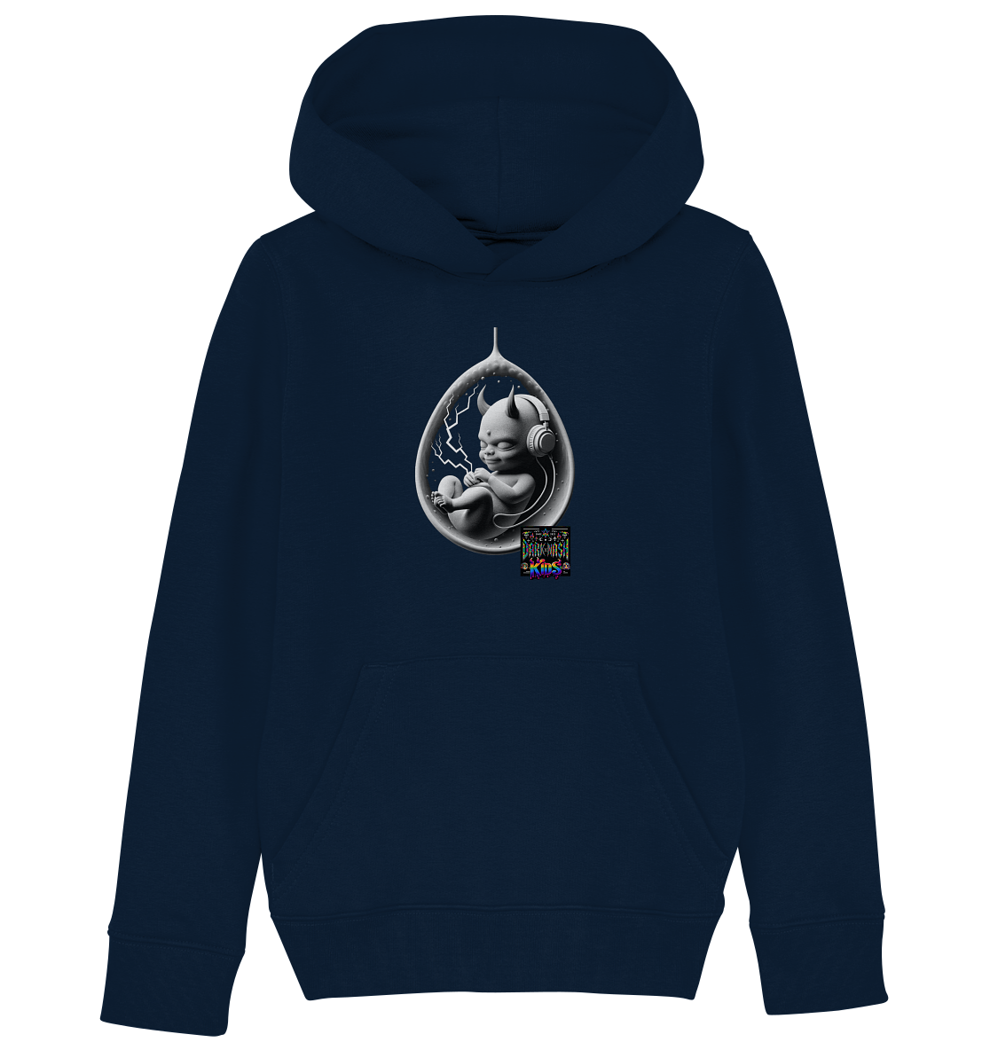 Techno MiniBeats - Kids Organic Hoodie