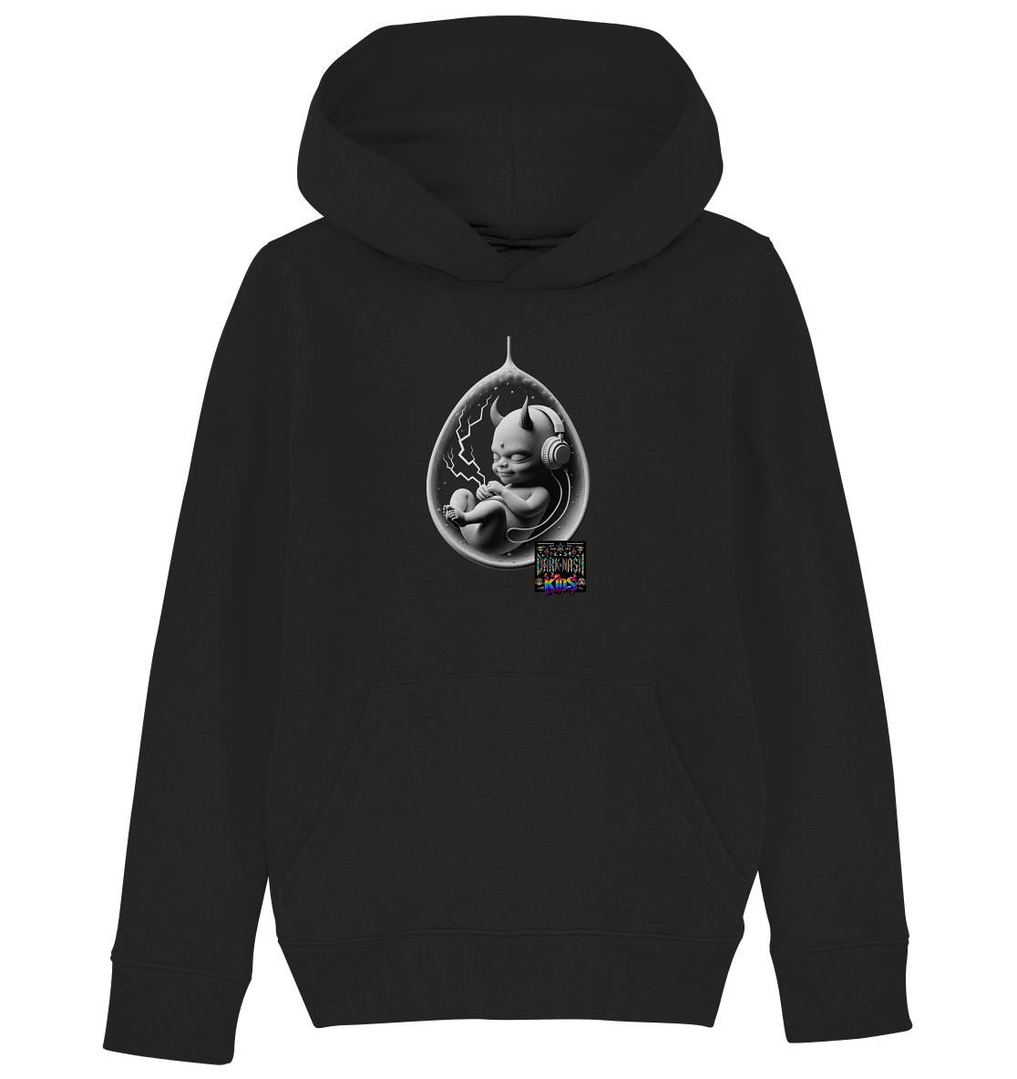 Techno MiniBeats - Kids Organic Hoodie