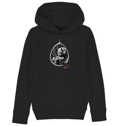 Techno MiniBeats - Kids Organic Hoodie