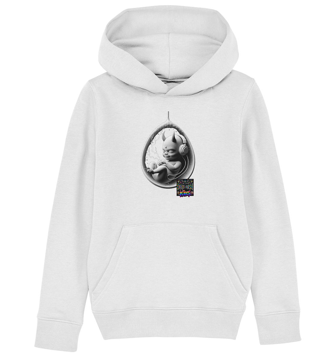 Techno MiniBeats - Kids Organic Hoodie