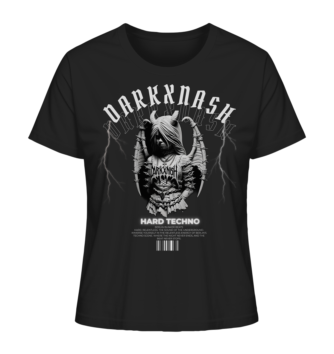 Techno Seraphim: Der Engel der Untergrund-Sounds - Ladies Organic Shirt