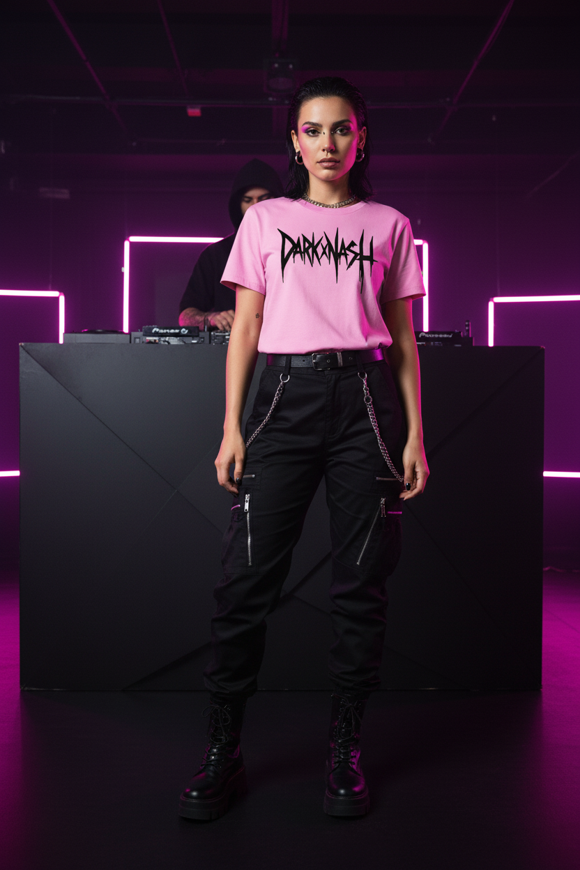 Pink Noise - Ladies Organic Shirt