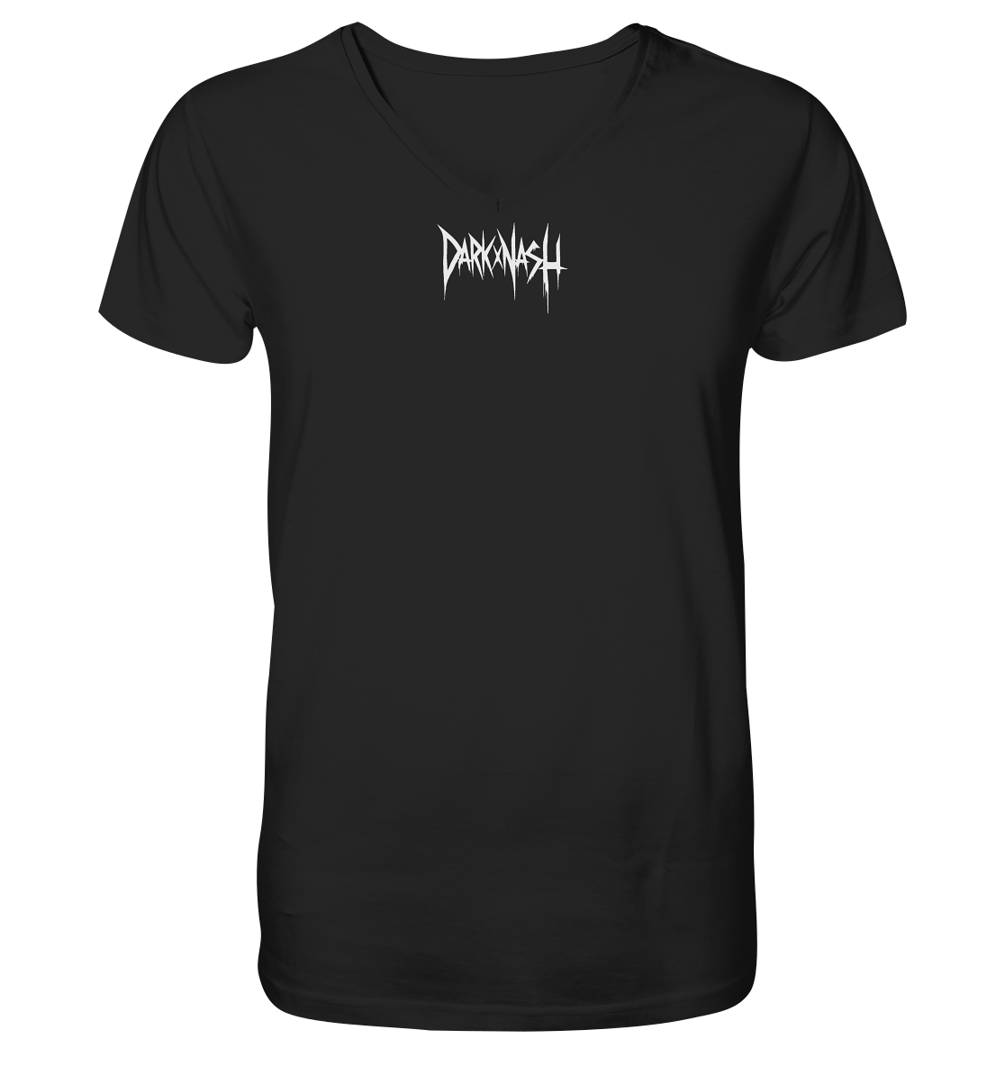 Befreite Resonanz (Backprint) - Mens Organic V-Neck Shirt