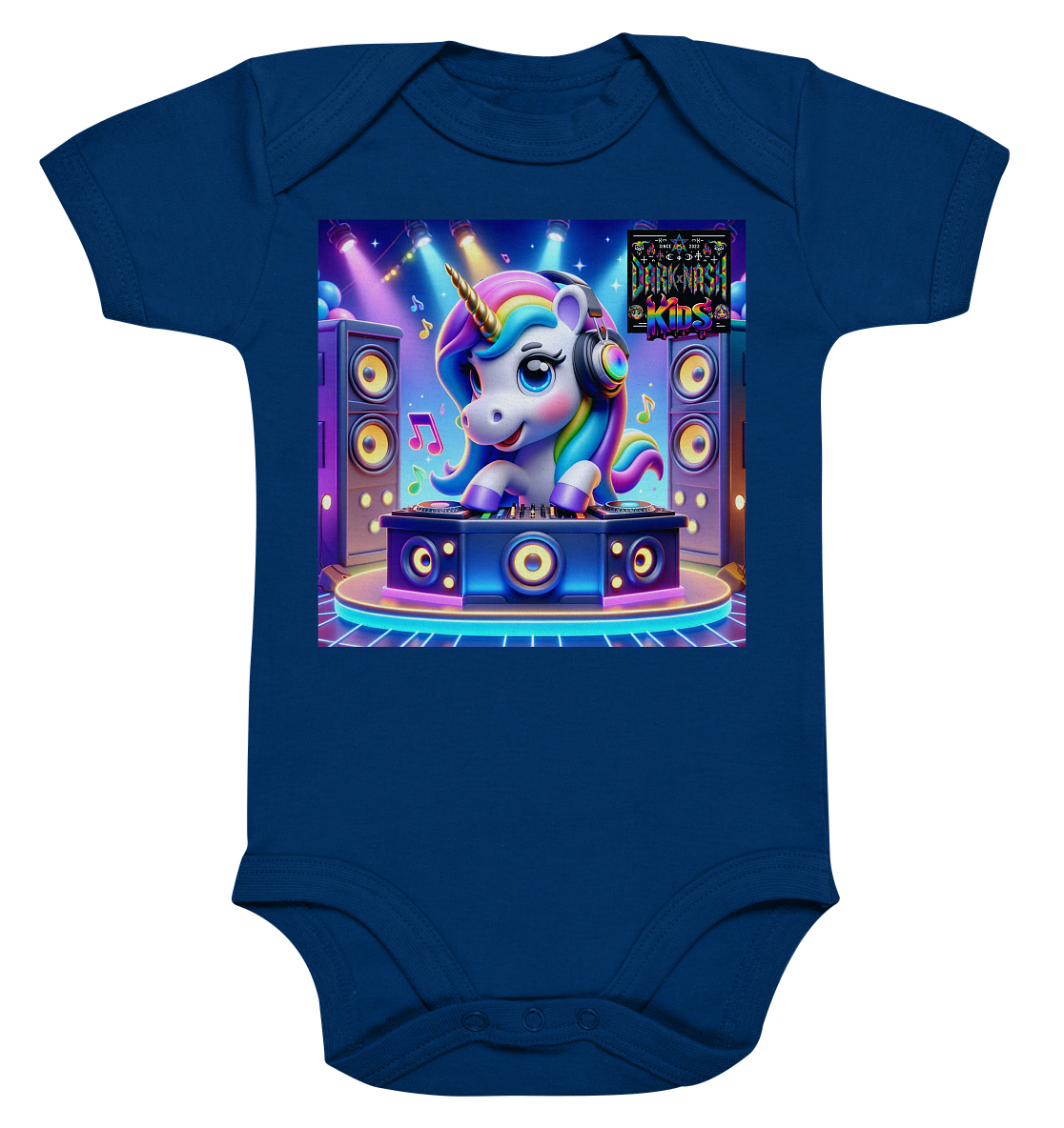 Unicorn BeatBuddies - Organic Baby Bodysuite