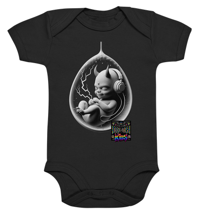 Techno MiniBeats - Organic Baby Bodysuite