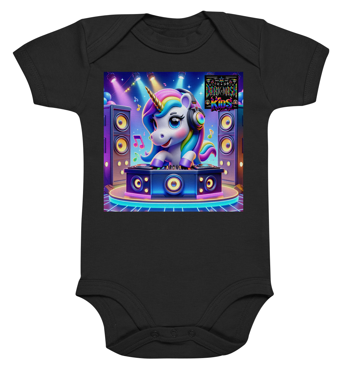 Unicorn BeatBuddies - Organic Baby Bodysuite
