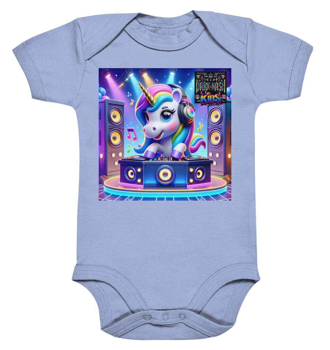 Unicorn BeatBuddies - Organic Baby Bodysuite