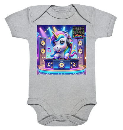 Unicorn BeatBuddies - Organic Baby Bodysuite