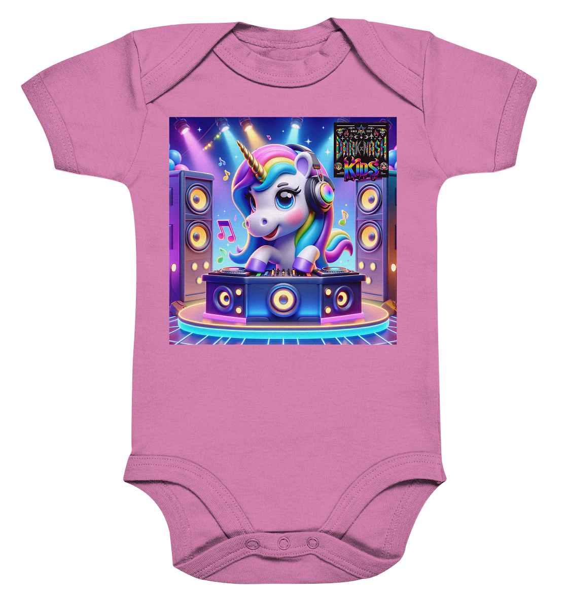 Unicorn BeatBuddies - Organic Baby Bodysuite