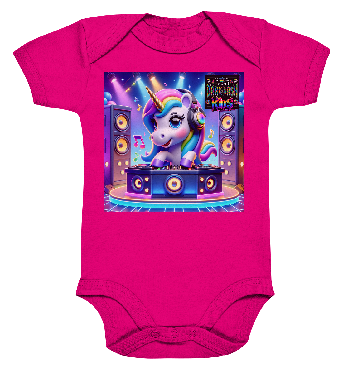 Unicorn BeatBuddies - Organic Baby Bodysuite
