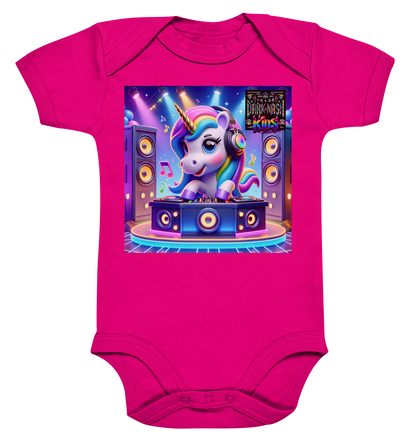 Unicorn BeatBuddies - Organic Baby Bodysuite