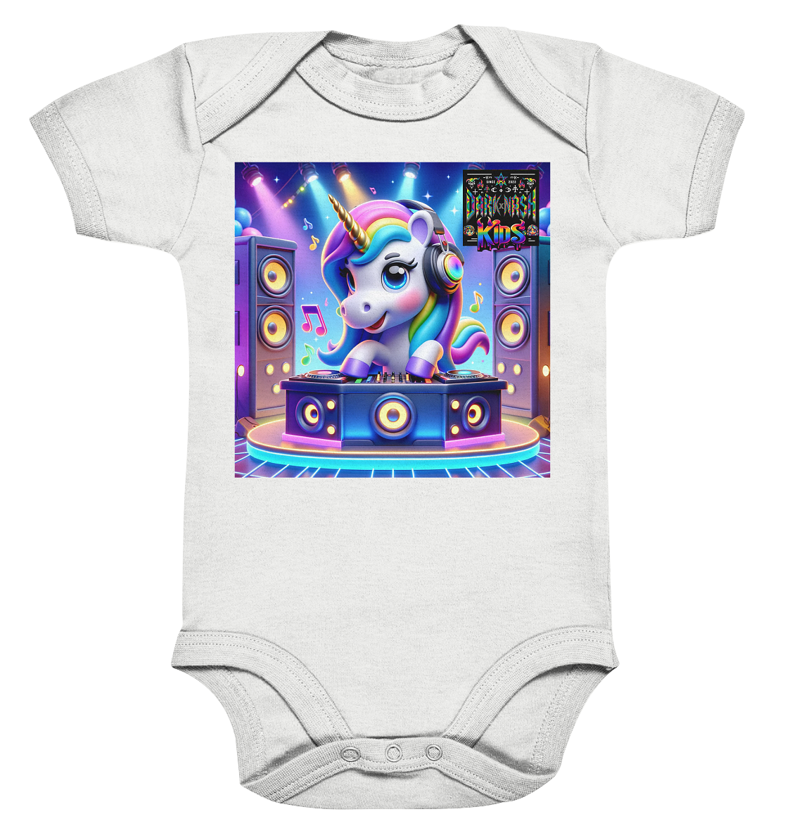 Unicorn BeatBuddies - Organic Baby Bodysuite