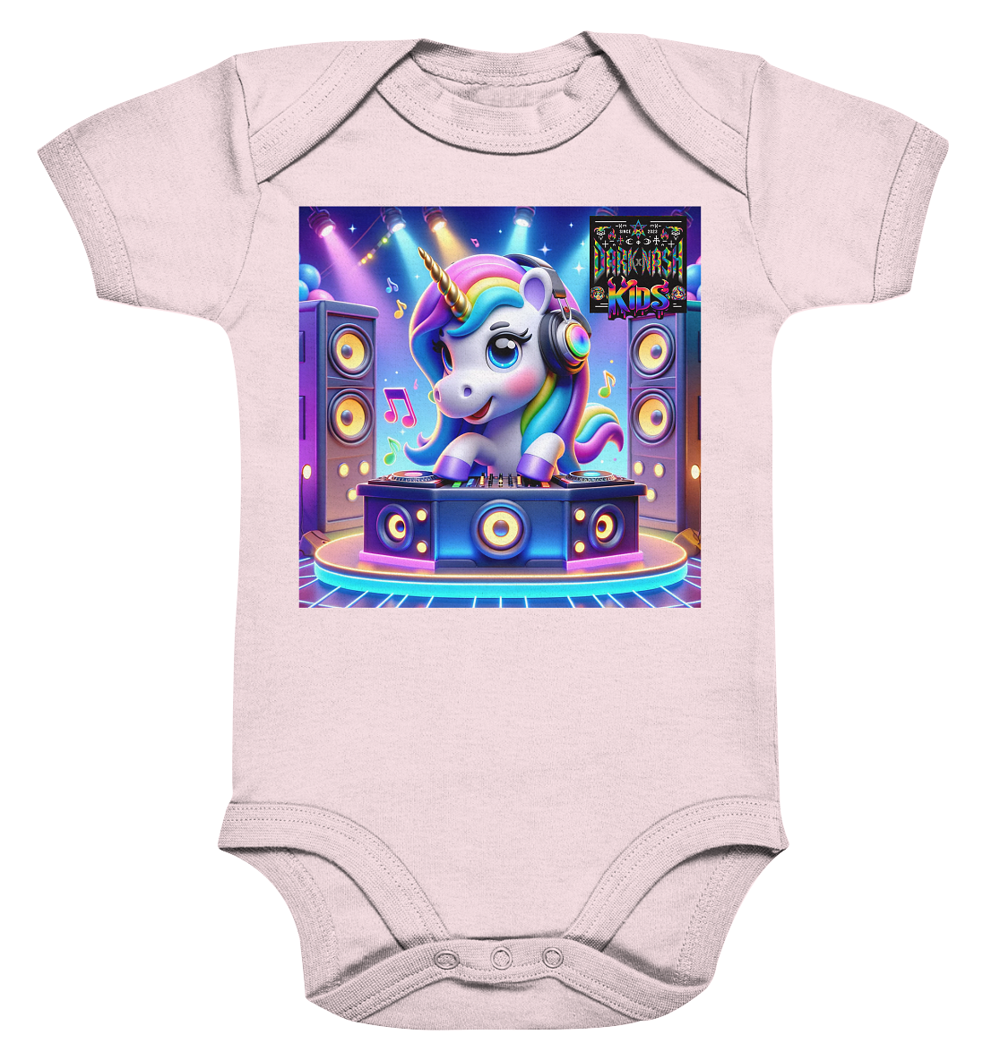 Unicorn BeatBuddies - Organic Baby Bodysuite
