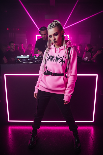 Pink Noise - Organic Basic Hoodie