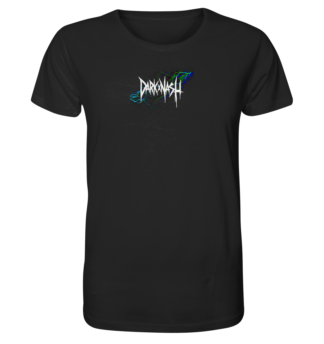 schwarzes t shirt mit DARKXNASH aufdruck